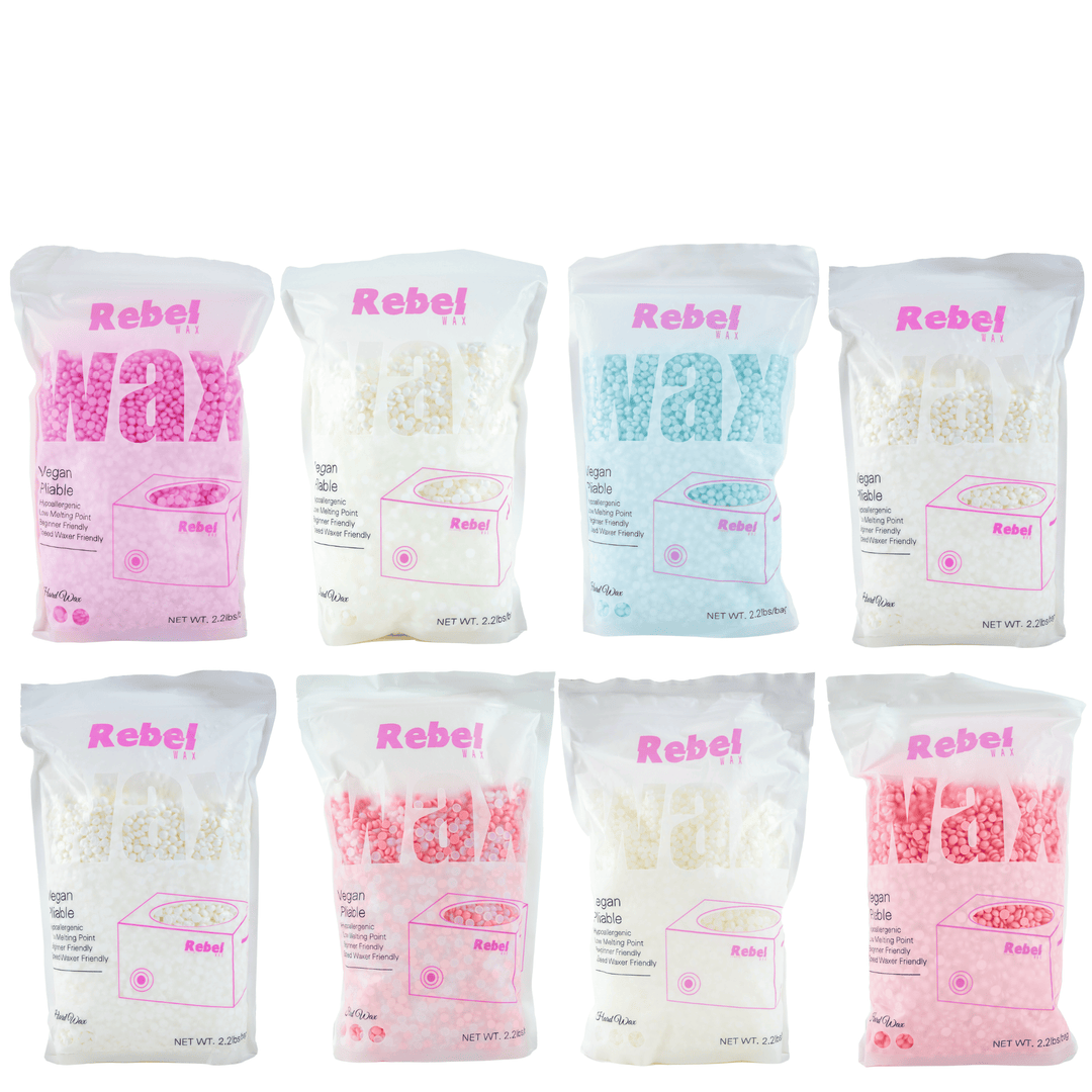 Rebel Hard Wax Beads - 10 lbs Combo Pack