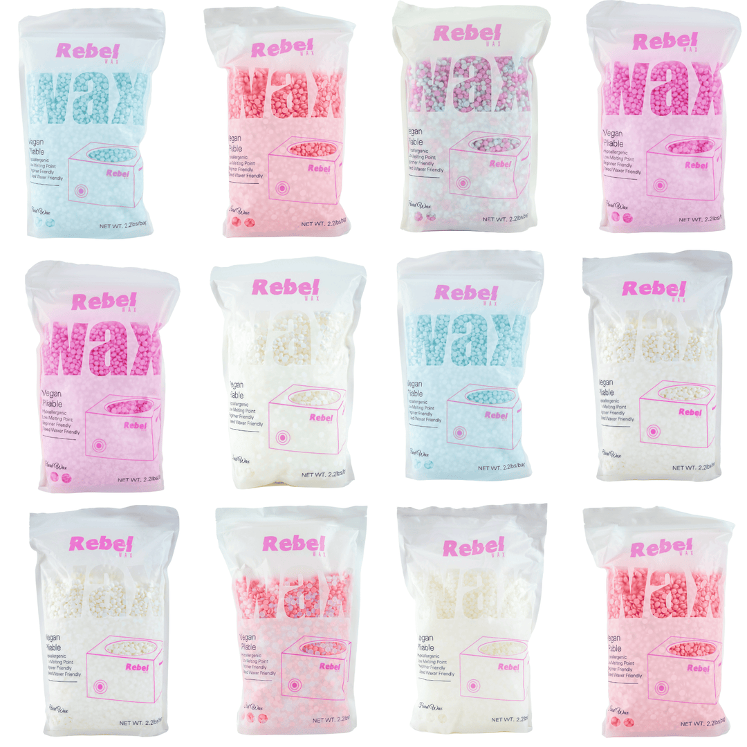Rebel Hard Wax Beads - 2.2 lbs Trio Combo Packs