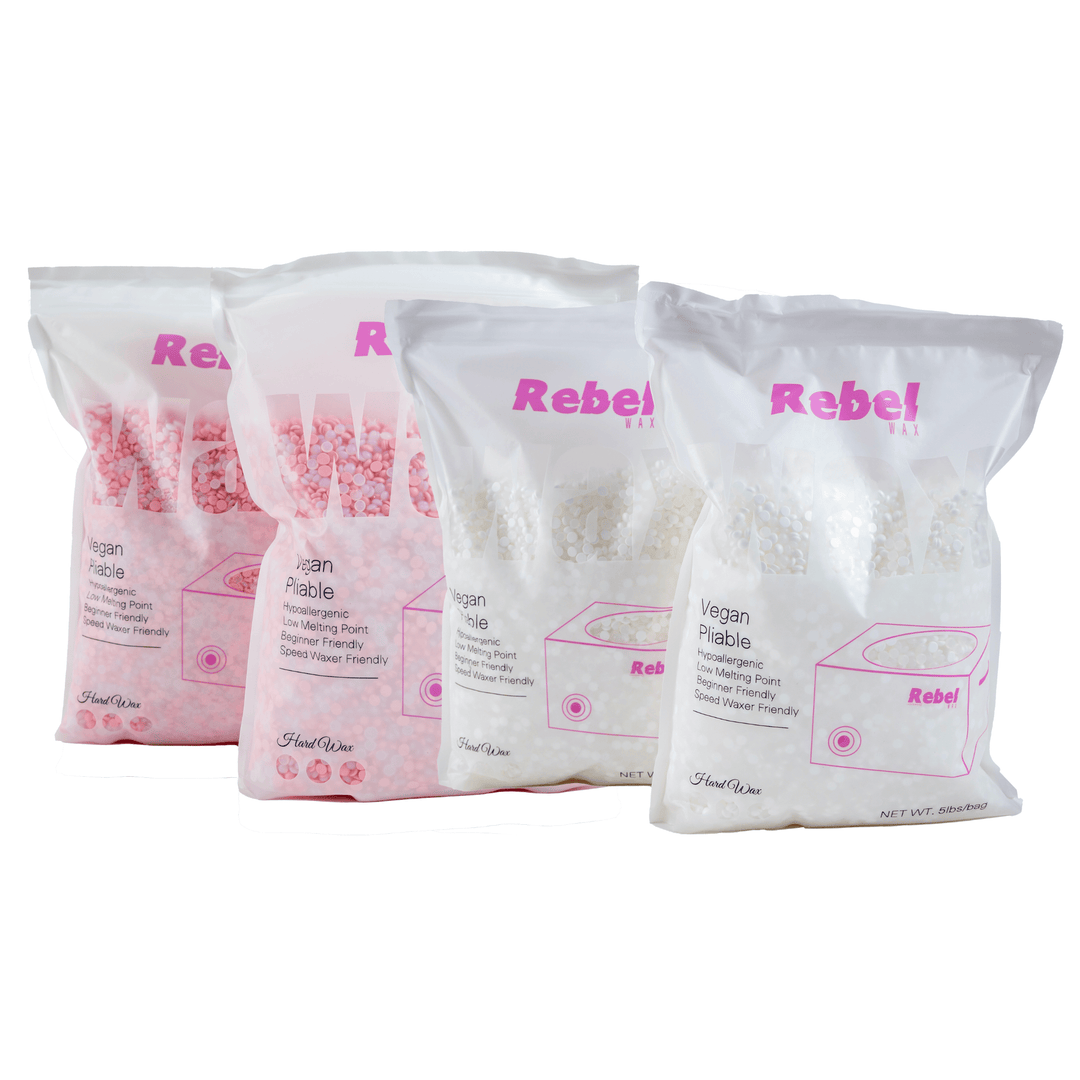 Rebel Hard Wax Beads - 10 lbs Combo Pack