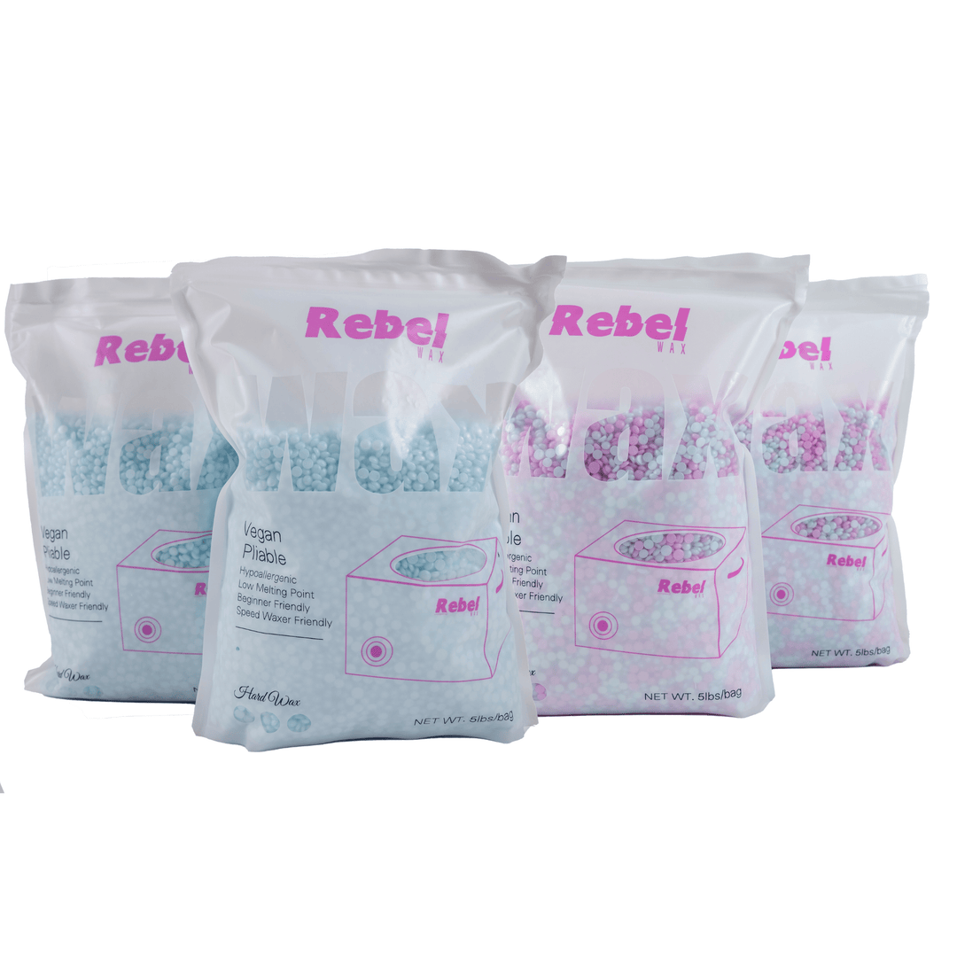 Rebel Hard Wax Beads - 10 lbs Combo Pack
