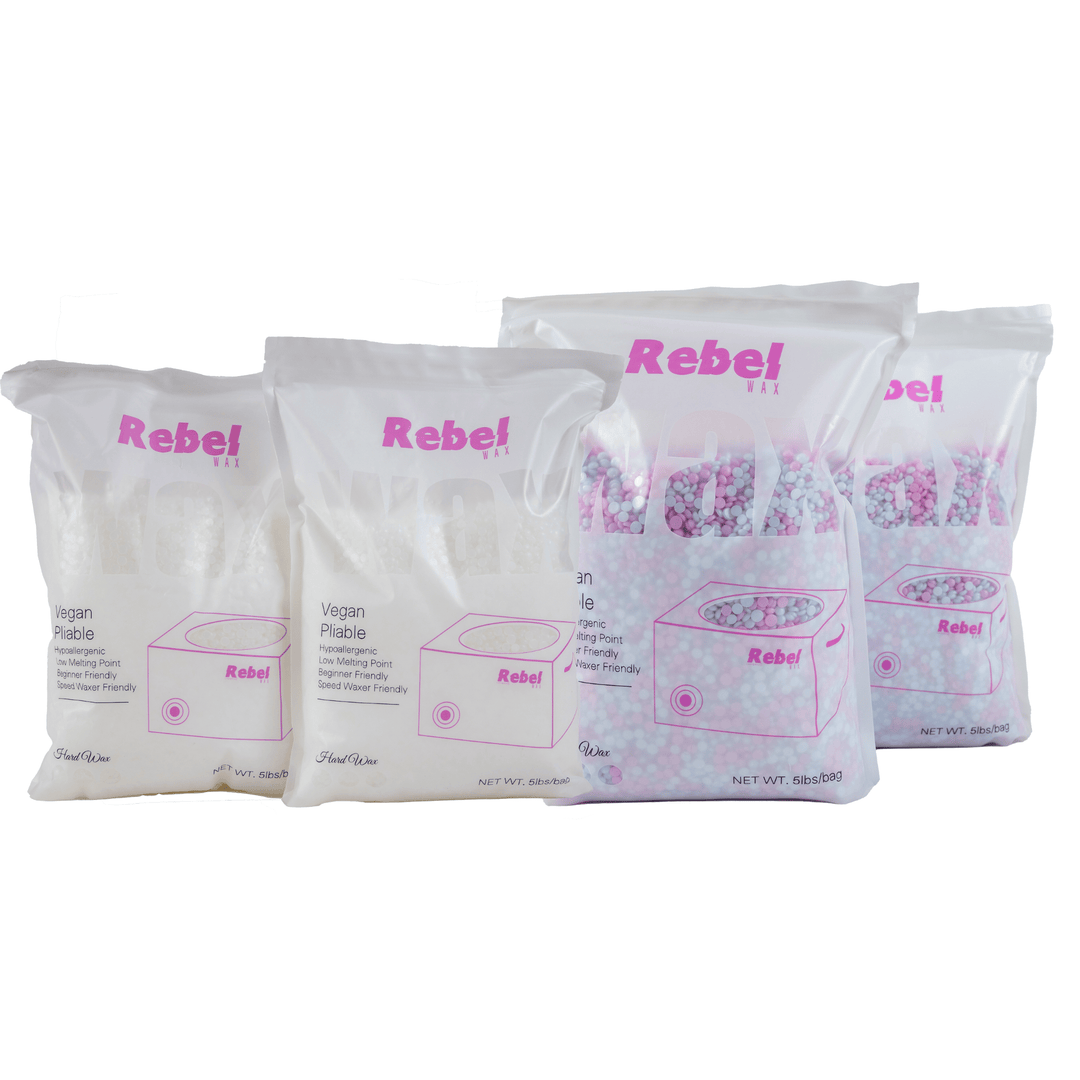 Rebel Hard Wax Beads - 10 lbs Combo Pack
