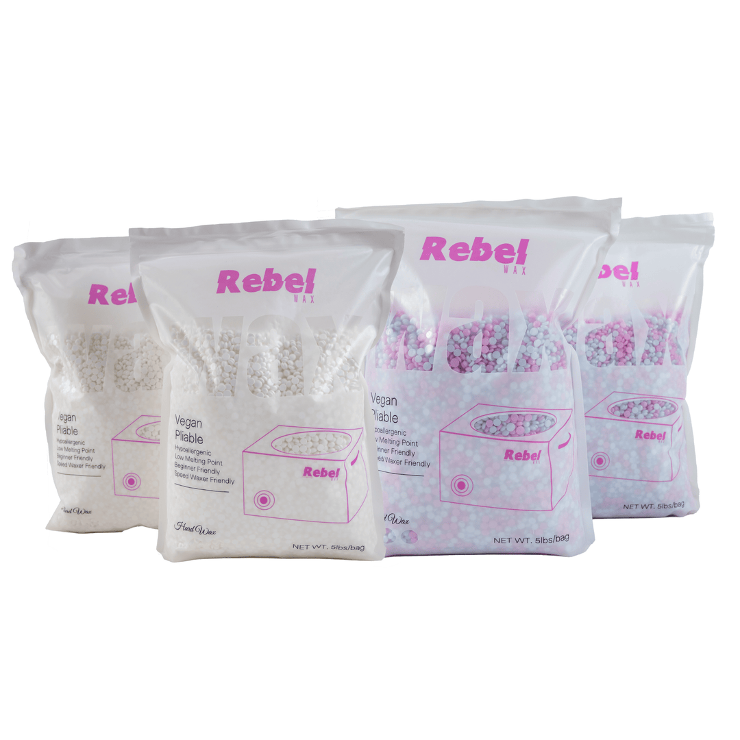 Rebel Hard Wax Beads - 10 lbs Combo Pack