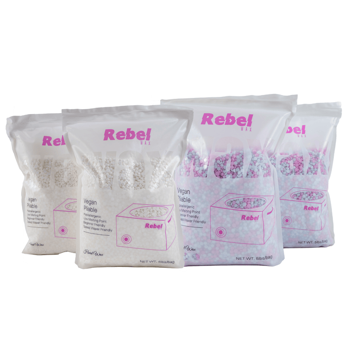 Rebel Hard Wax Beads - 10 lbs Combo Pack