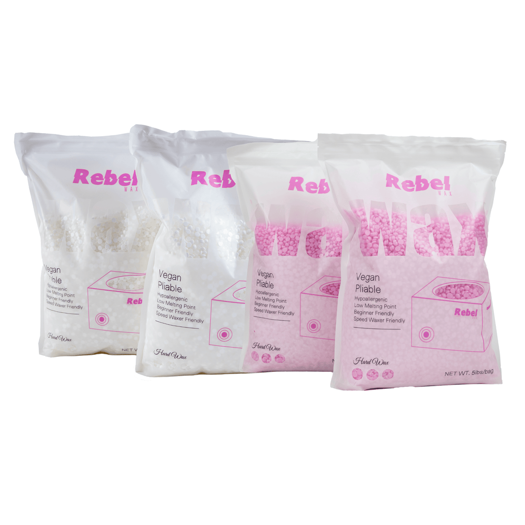 Rebel Hard Wax Beads - 10 lbs Combo Pack