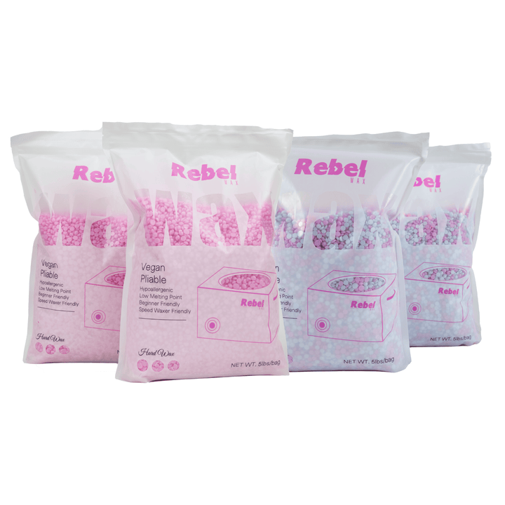 Rebel Hard Wax Beads - 10 lbs Combo Pack